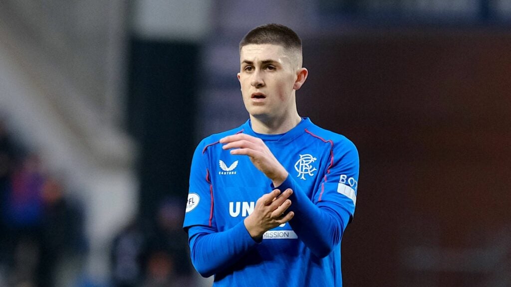 Rangers midfielder Bailey Rice