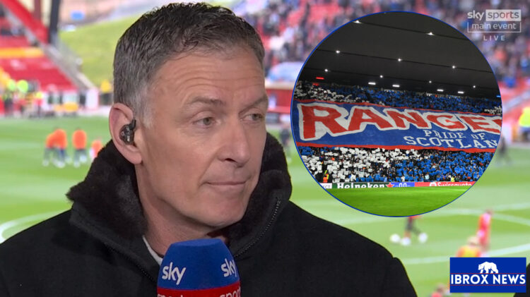 Chris Sutton and Ibrox Stadium