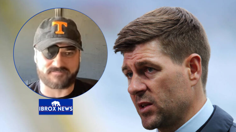 Steven Gerrard and Drew McIntyre