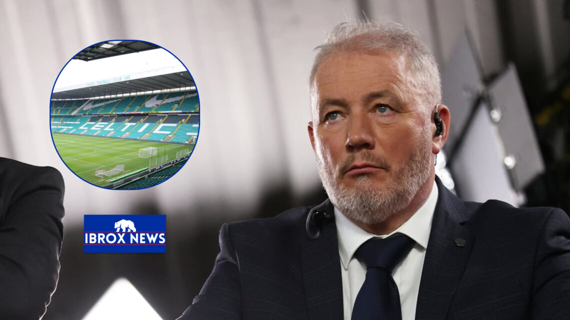 Ally McCoist Celtic Park