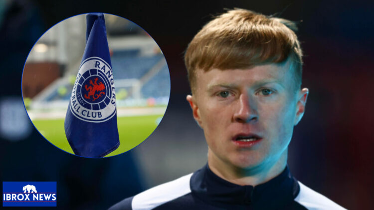 Barron, Rangers flag at Ibrox