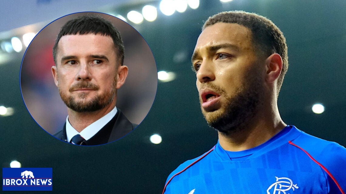 Rangers Barry Ferguson Cyriel Dessers