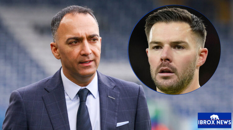 Rangers goalkeeper Jack Butland and 49ers chief Paraag Marathe