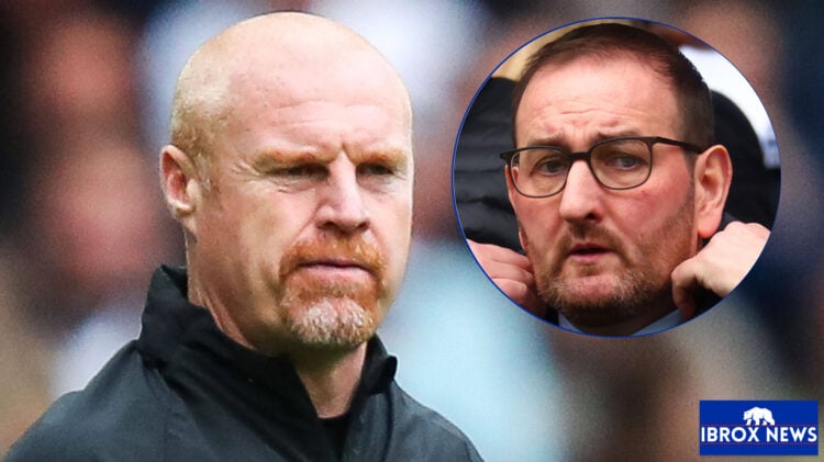 Rangers incoming chief Kevin Thelwell and former Everton manager Sean Dyche