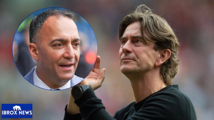 Rangers prospective owner Praag Mratahe and Brentford manage Thomas Frank