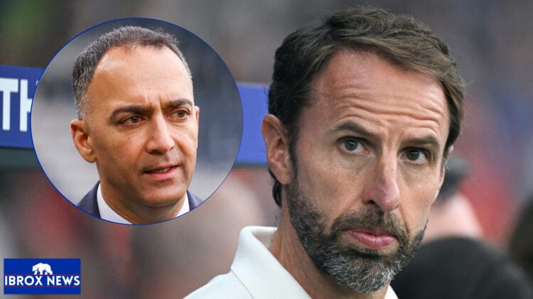 Potential Rangers chief Paraag Marathe and Gareth Southgate