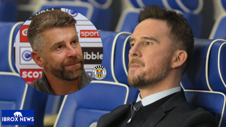 Rangers St Mirren Barry Ferguson