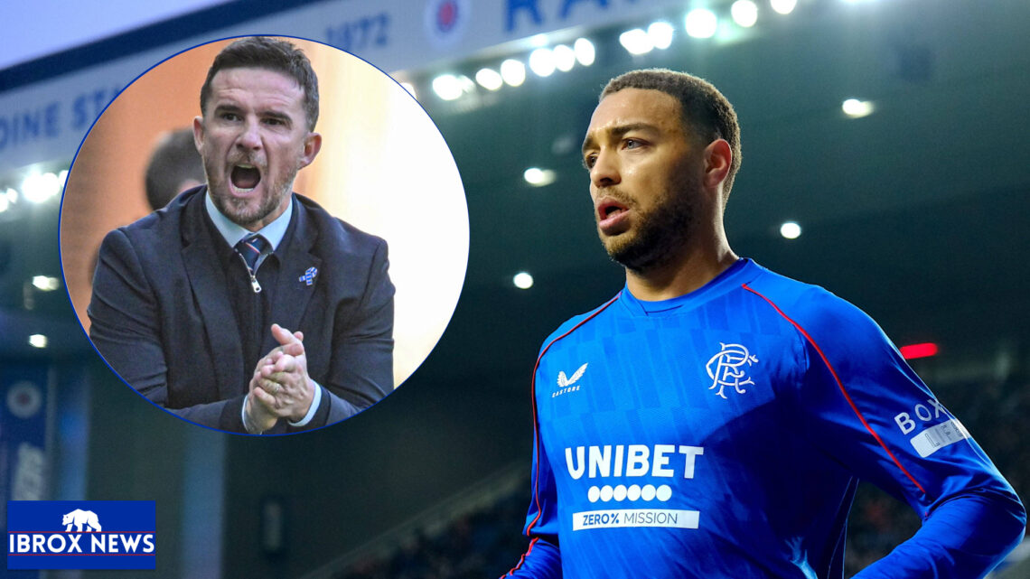Cyriel Dessers was criticised as Rangers lost to Hibernian.
