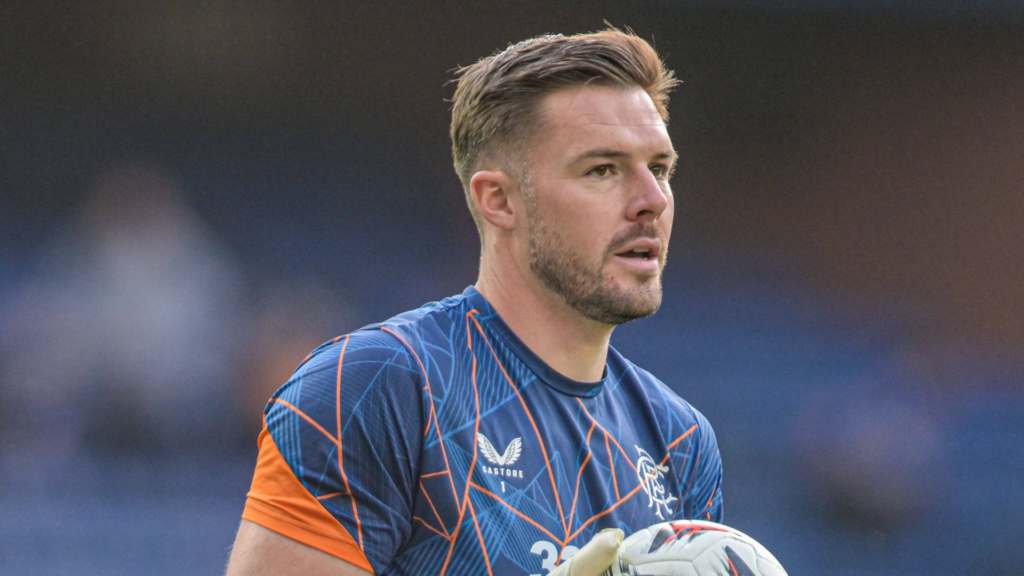 Rangers goalkeeper Jack Butland.