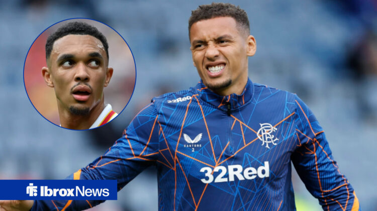James Tavernier has been compared to Trent Alexander-Arnold