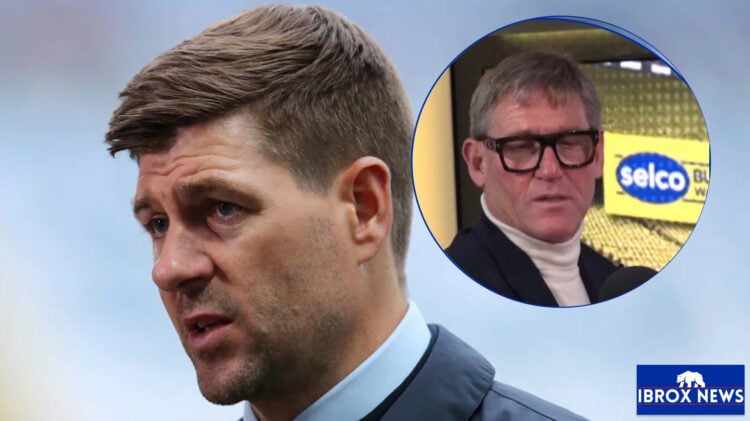 Steven Gerrard and Simon Jordan