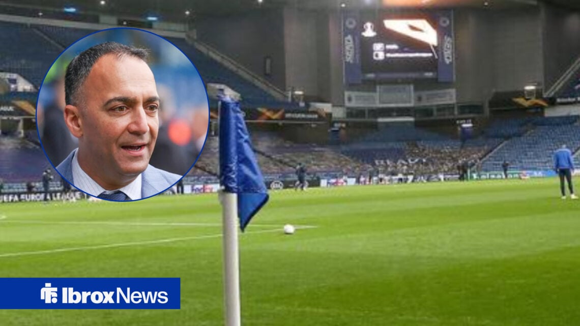 Paraag Marathe and Ibrox Stadium