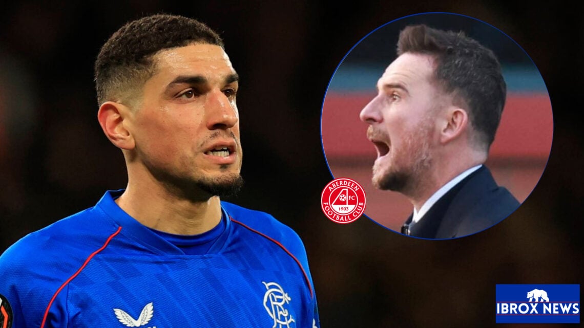 Rangers Aberdeen Leon Balogun Barry Ferguson