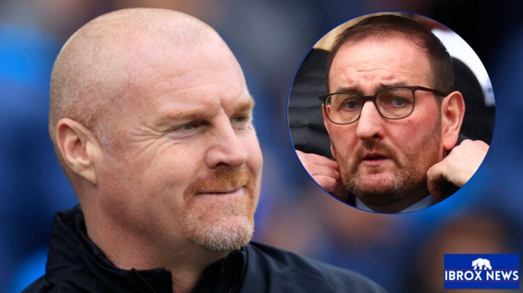 Rangers incoming sporting director Kevin Thelwell and Sean Dyche