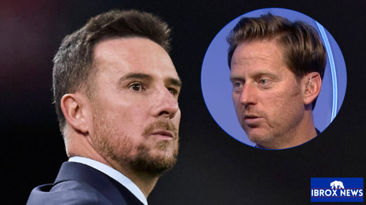 Rangers manager Barry Ferguson and Michael Stewart