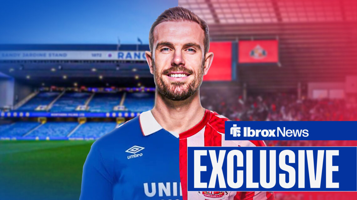 Rangers Jordan Henderson