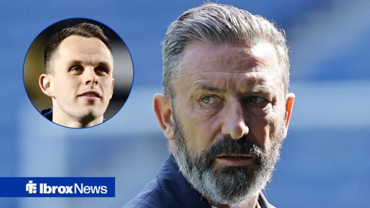 Rangers-linked Lawrence Shankland and Hearts manager Derek McInnes