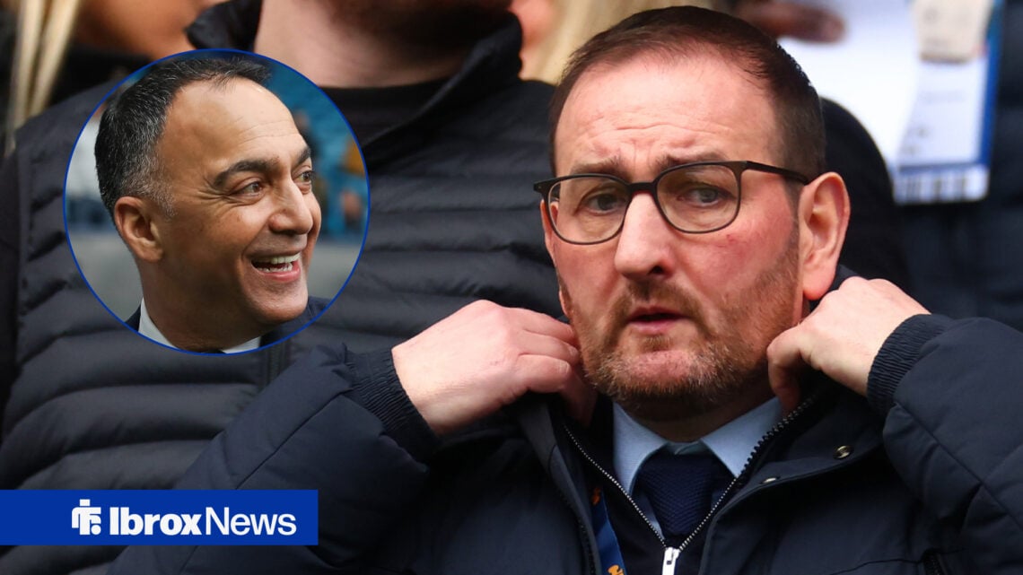 Rangers new sporting director Kevin Thelwell and 49ers Enterprises chief Paraag Marathe