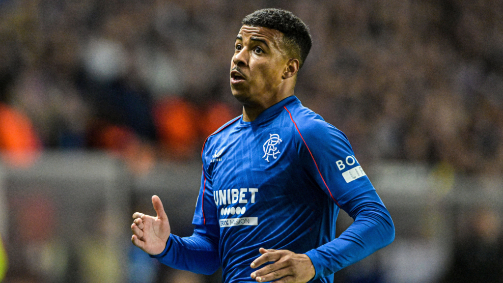 Rangers' Hamza Igamane.