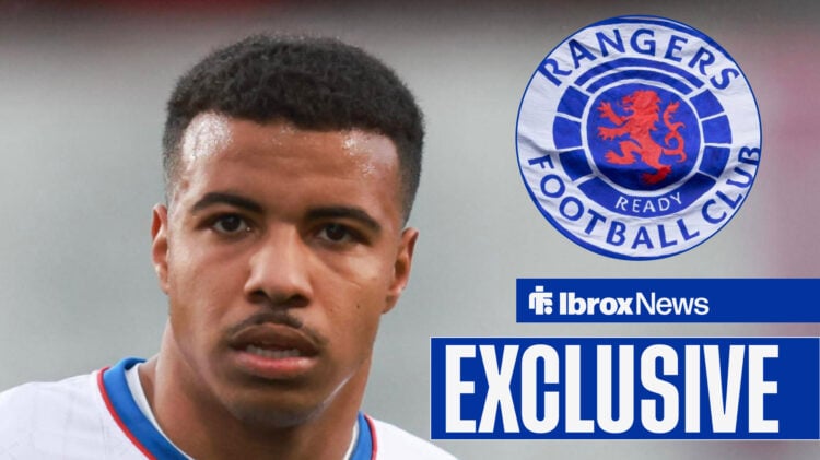 Hamza Igamane, Rangers badge