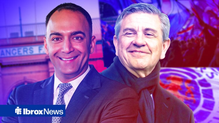 Rangers buyers Paraag Marathe and Andrew Cavenagh