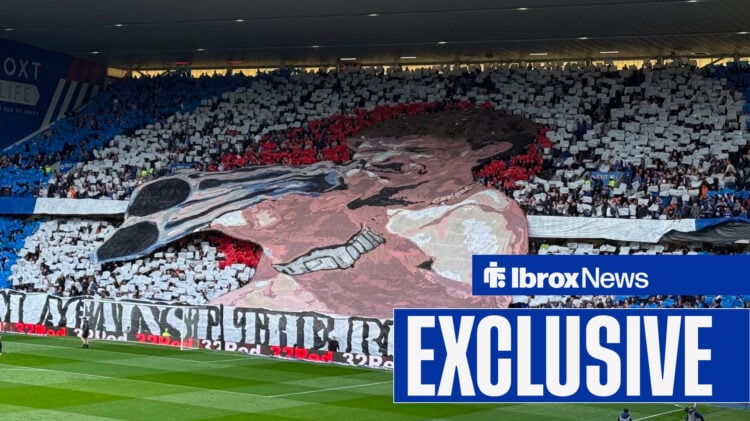 Ibrox tifo