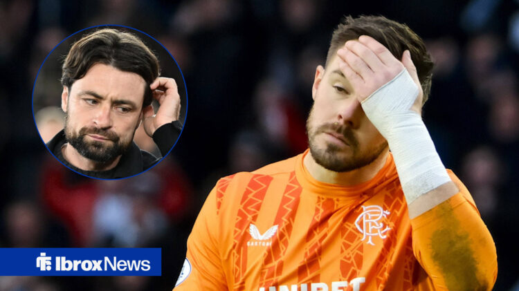 Rangers Jack Butland Russell Martin