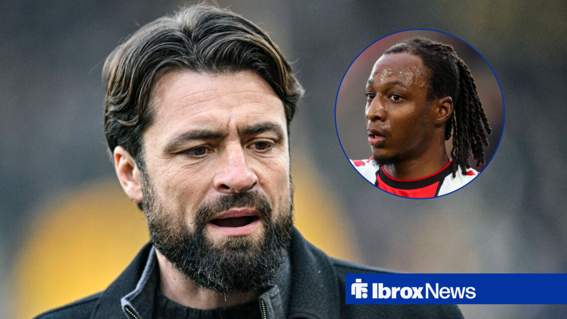 Rangers manager Russell Martin and Southampton midfielder Joe Aribo