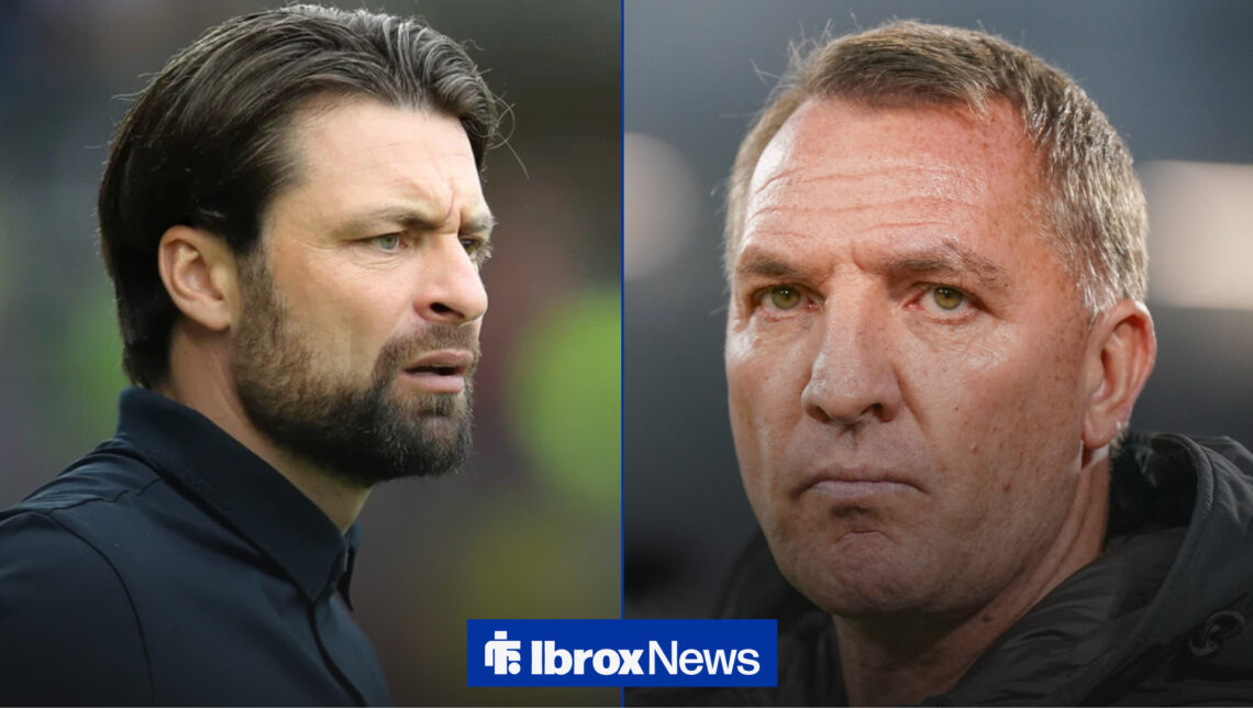 Russell Martin and Brendan Rodgers