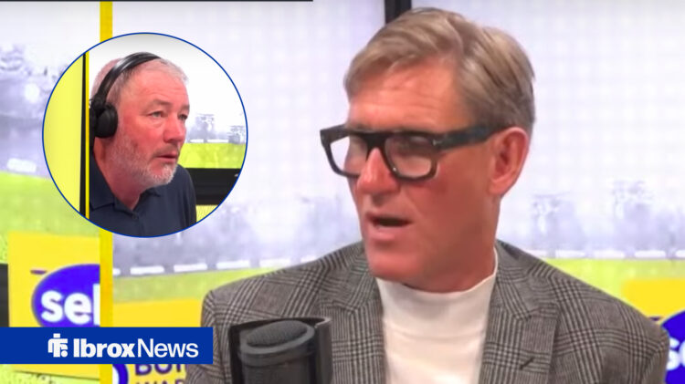 Simon Jordan and Ally McCoist have disagreed on Rangers.