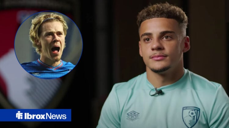 Todd Cantwell has reacted to Rangers signing Max Aarons.