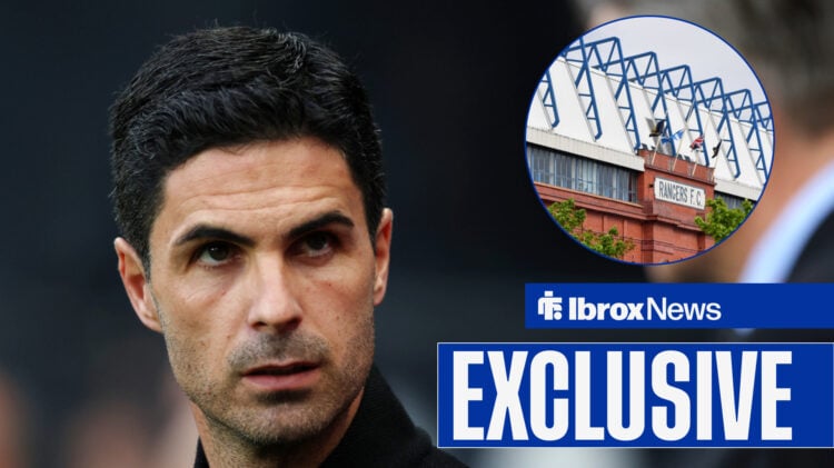 Mikel Arteta, Ibrox