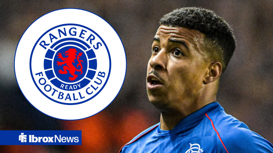 Hamza Igamane, Rangers badge