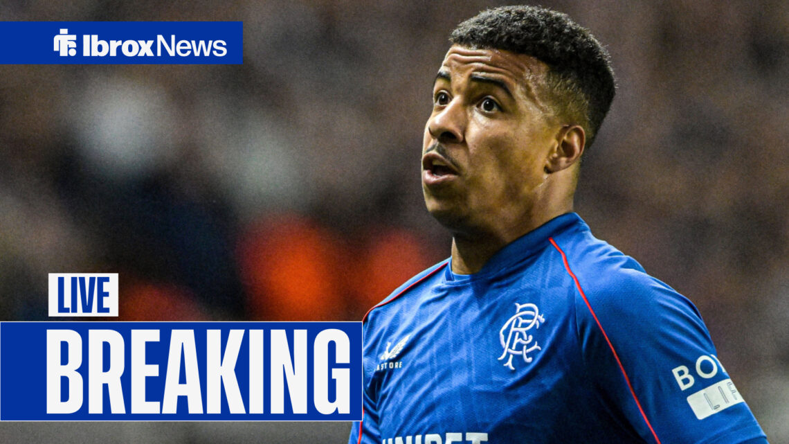 Hamza Igamane is set to leave Rangers.