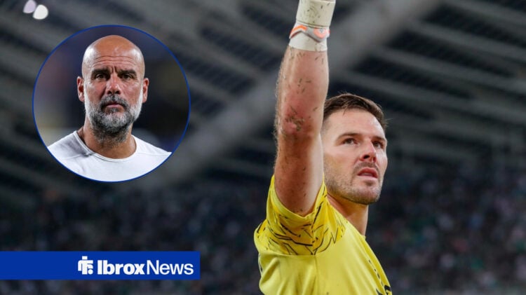 Jack Butland, Pep Guardiola