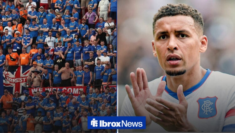 James Tavernier, Rangers fans