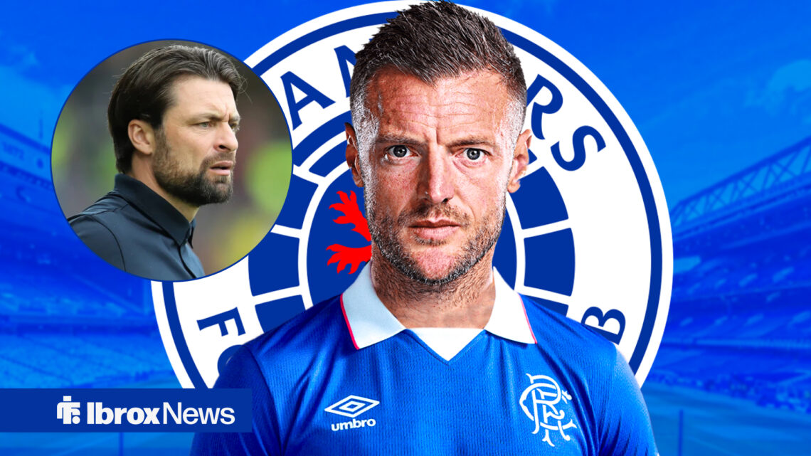 Russell Martin could bring Jamie Vardy to Rangers.