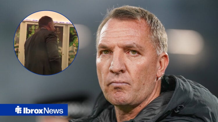 Brendan Rodgers has fired a dig at Rangers in new footage.