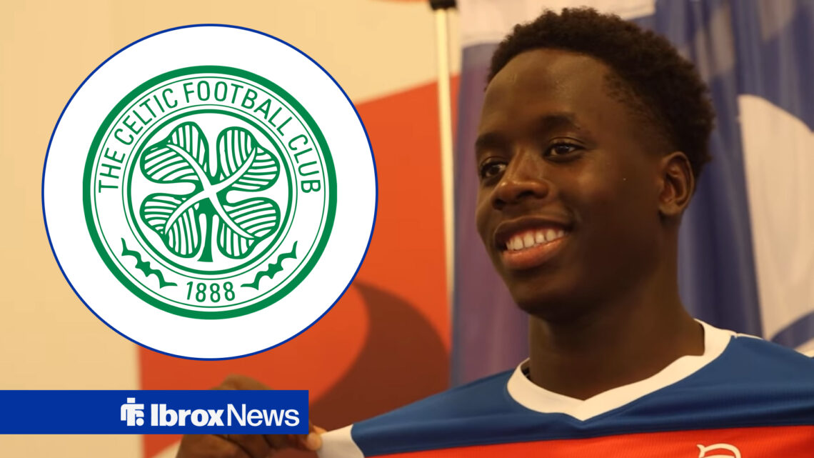 Rangers Celtic Djeidi Gassama