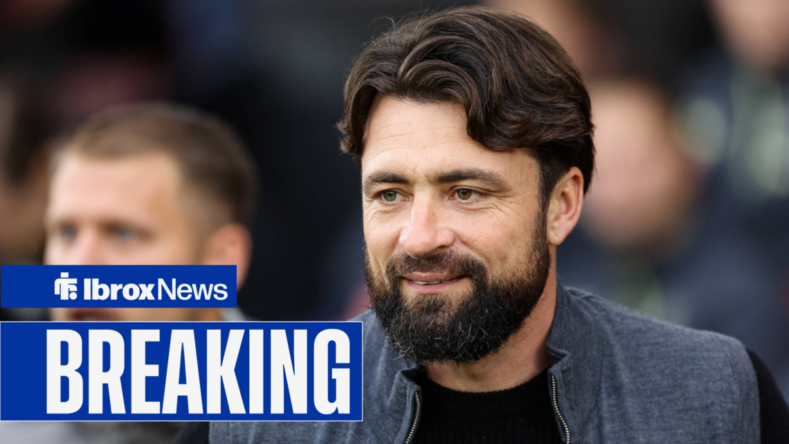 Rangers manager Russell Martin