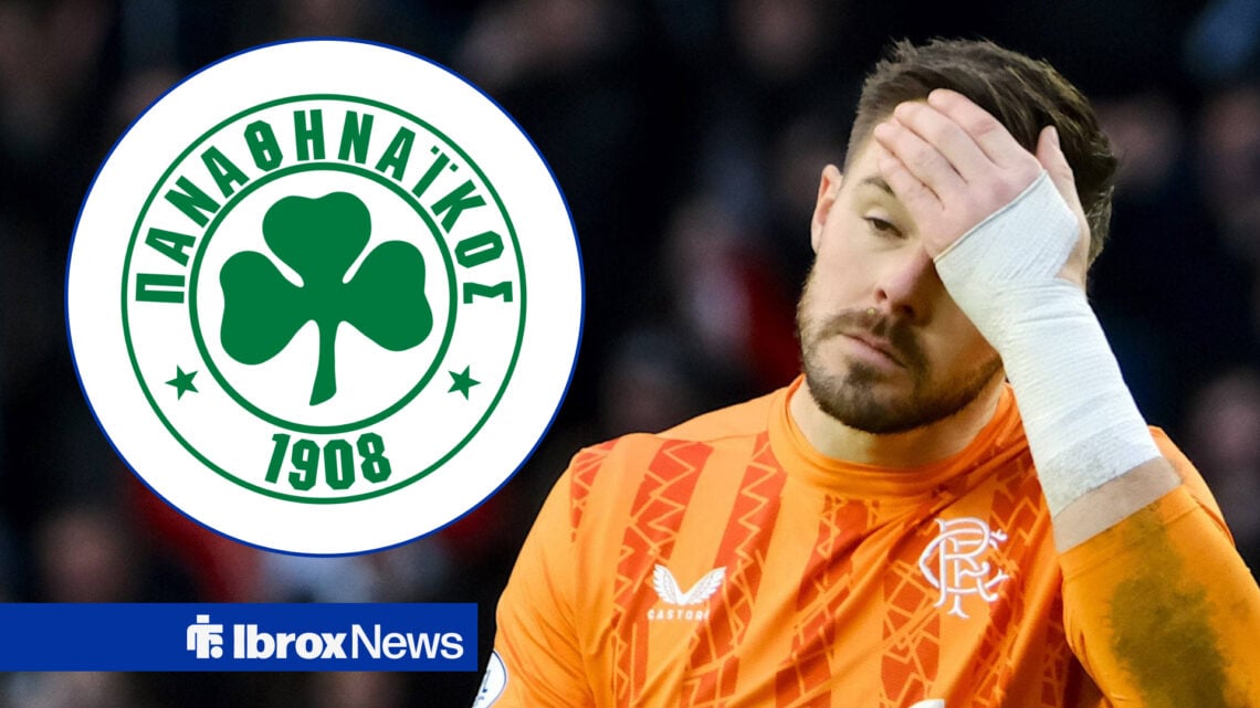Rangers Panathinaikos Jack Butland