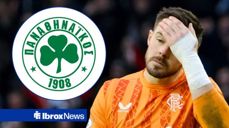 Rangers Panathinaikos Jack Butland