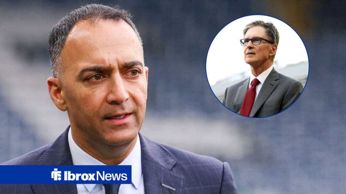 Rangers supremo Paraag Marathe and Liverpool owner John Henry.