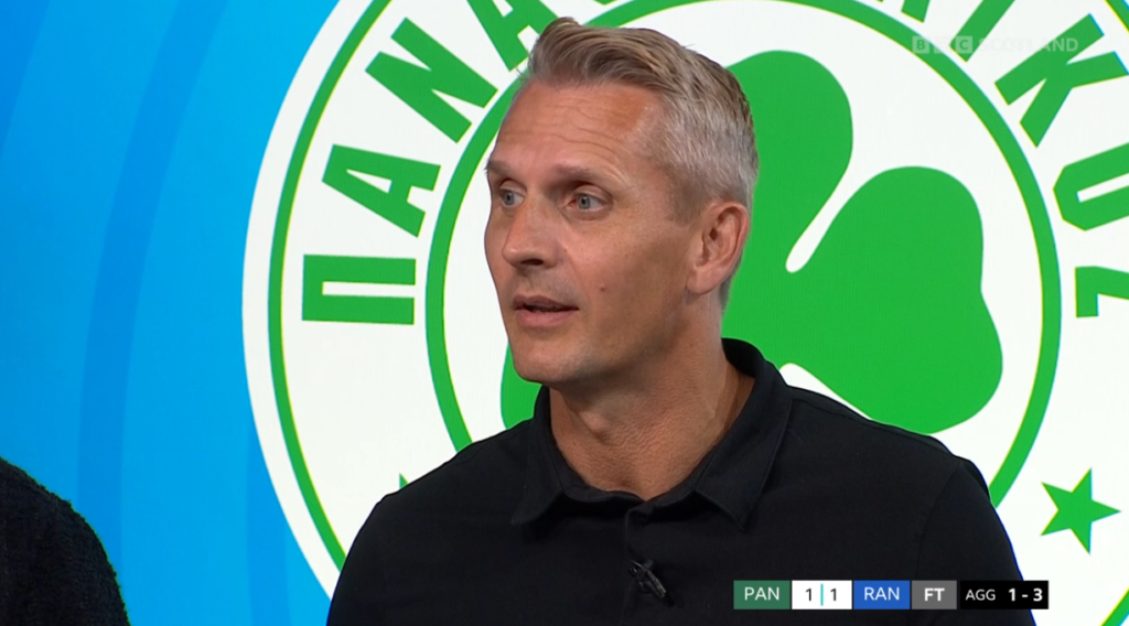 Peter Lovenkrands on BBC Sportscene