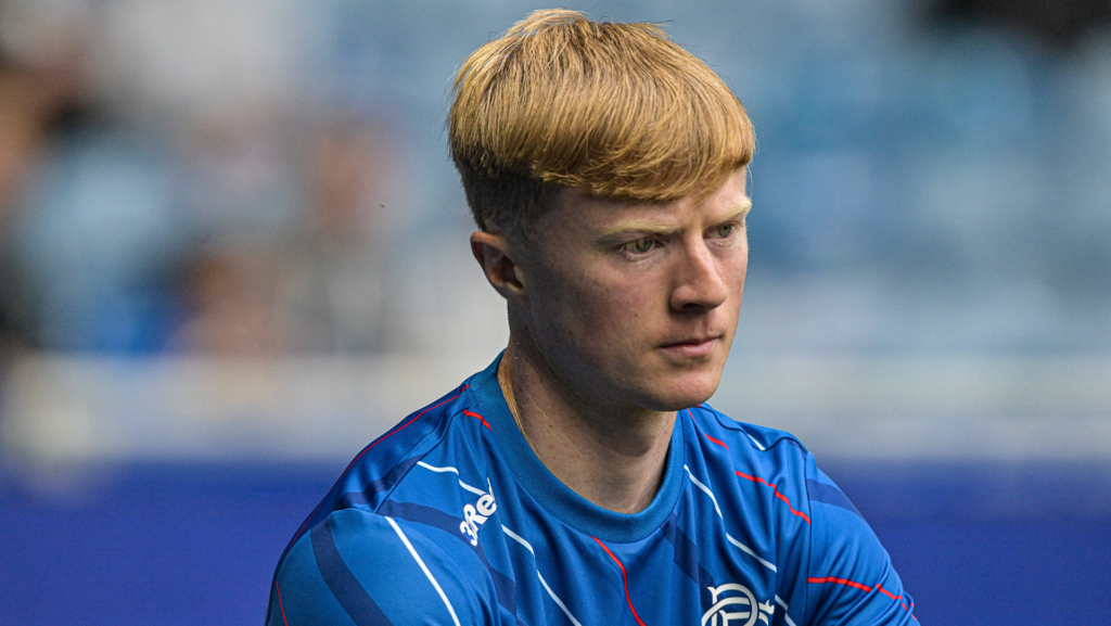 Rangers midfielder Lyall Cameron.
