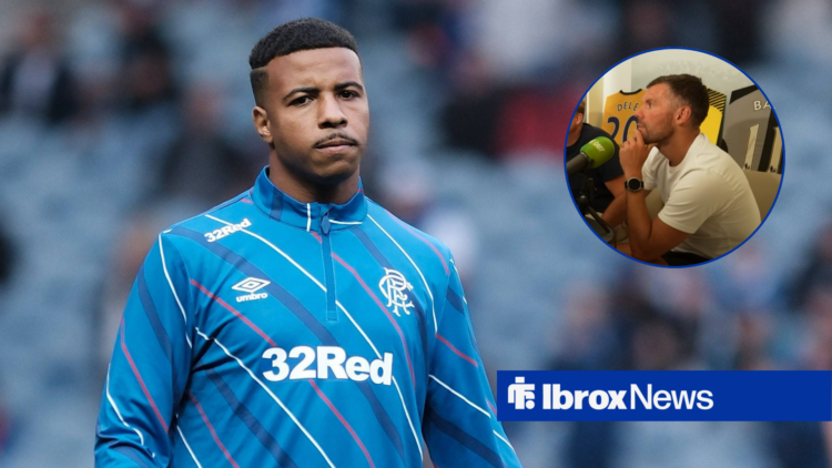 Hamza Igamane and Ben Foster in the circular inert