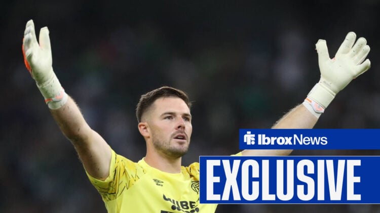 Jack Butland, Rangers, Exclusive