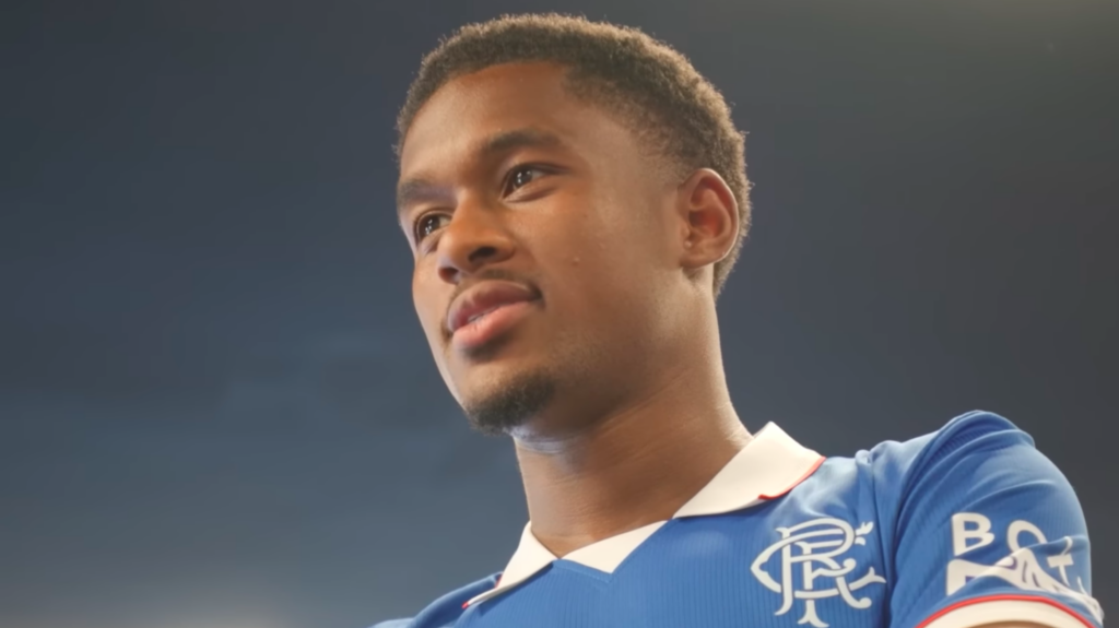 New Rangers addition Jayden Meghoma.