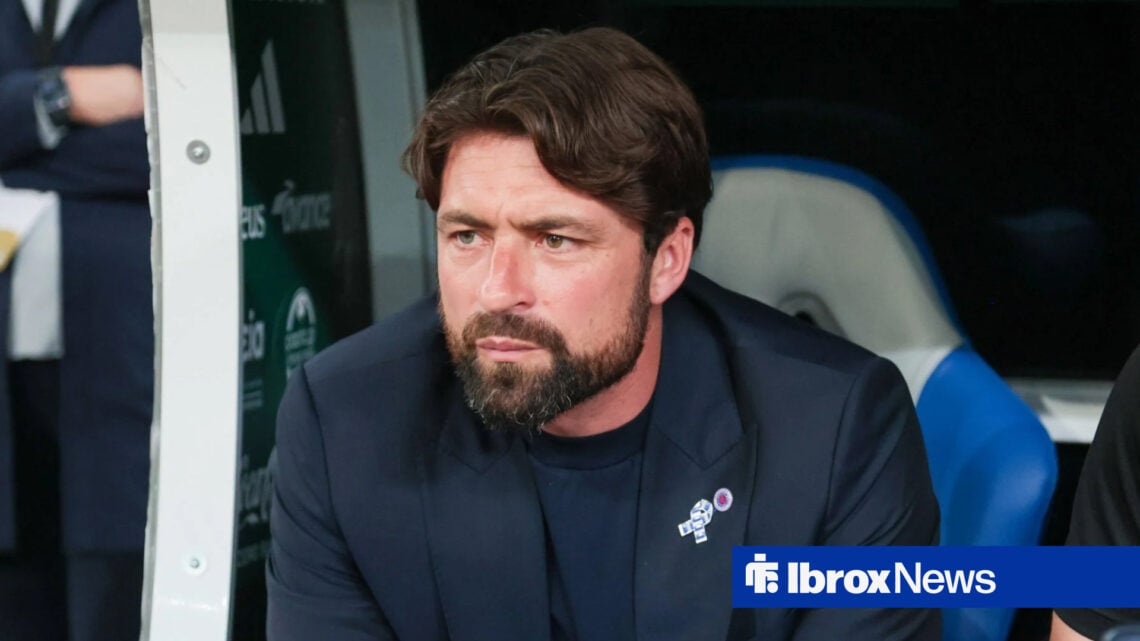 Russell Martin looking annoyed