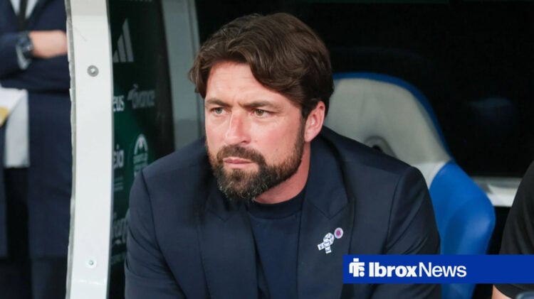 Russell Martin looking annoyed